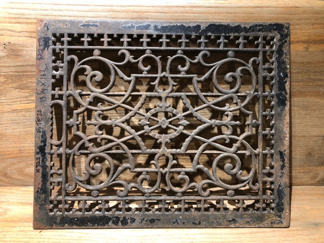 IC3225 Antique Floor Grate Legacy Vintage Building Materials & Antiques