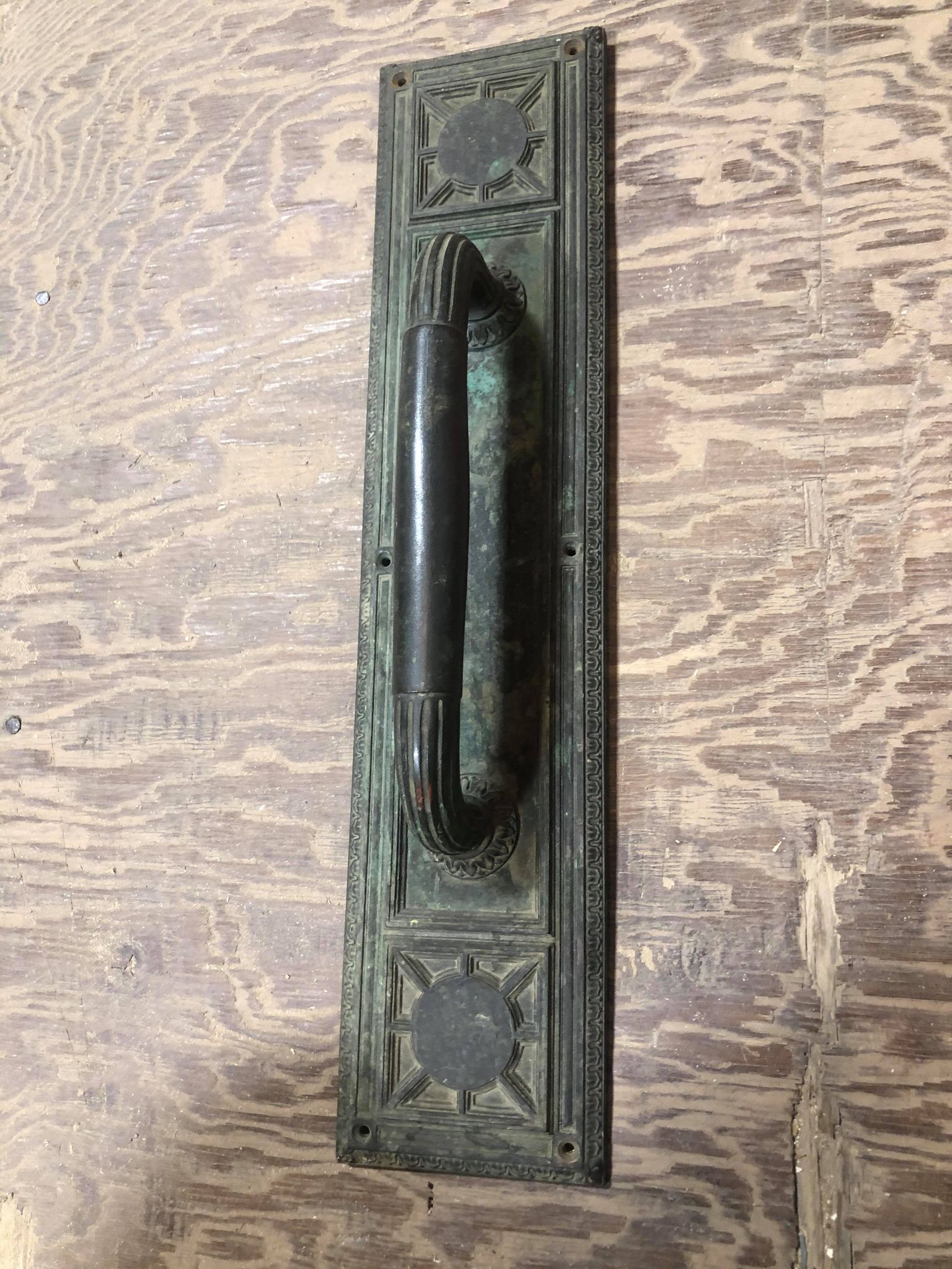 IC3529 - Antique Door Pull - Legacy Vintage Building Materials & Antiques