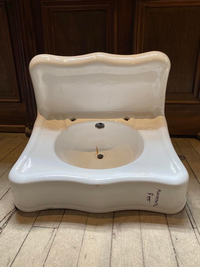 Ic5157 Antique Porcelain Wall Mount Sink Legacy Vintage Building Materials And Antiques