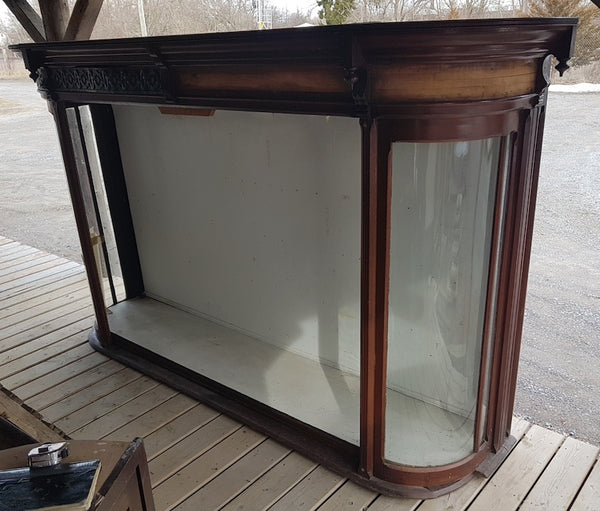 Antique Display Cabinet Hutch