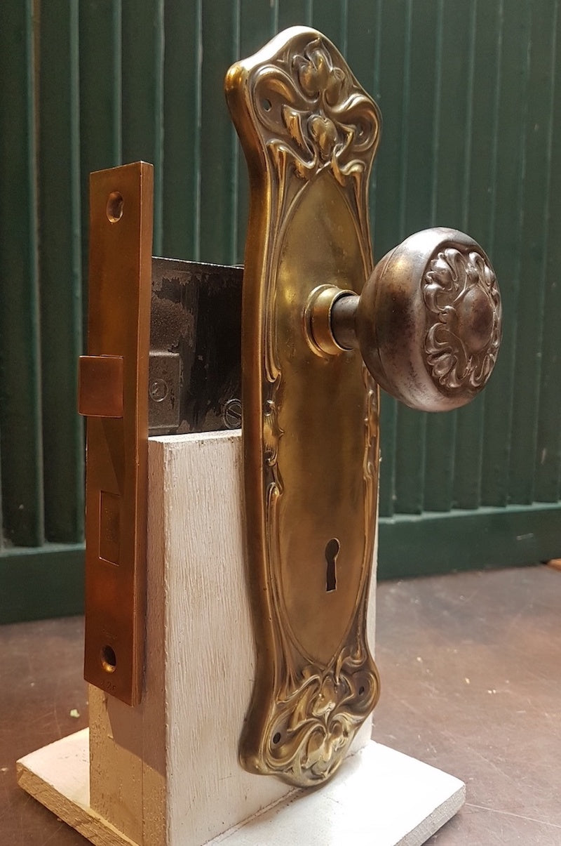 Vintage Ruswin Art Nouveau Entry Set ca.1904