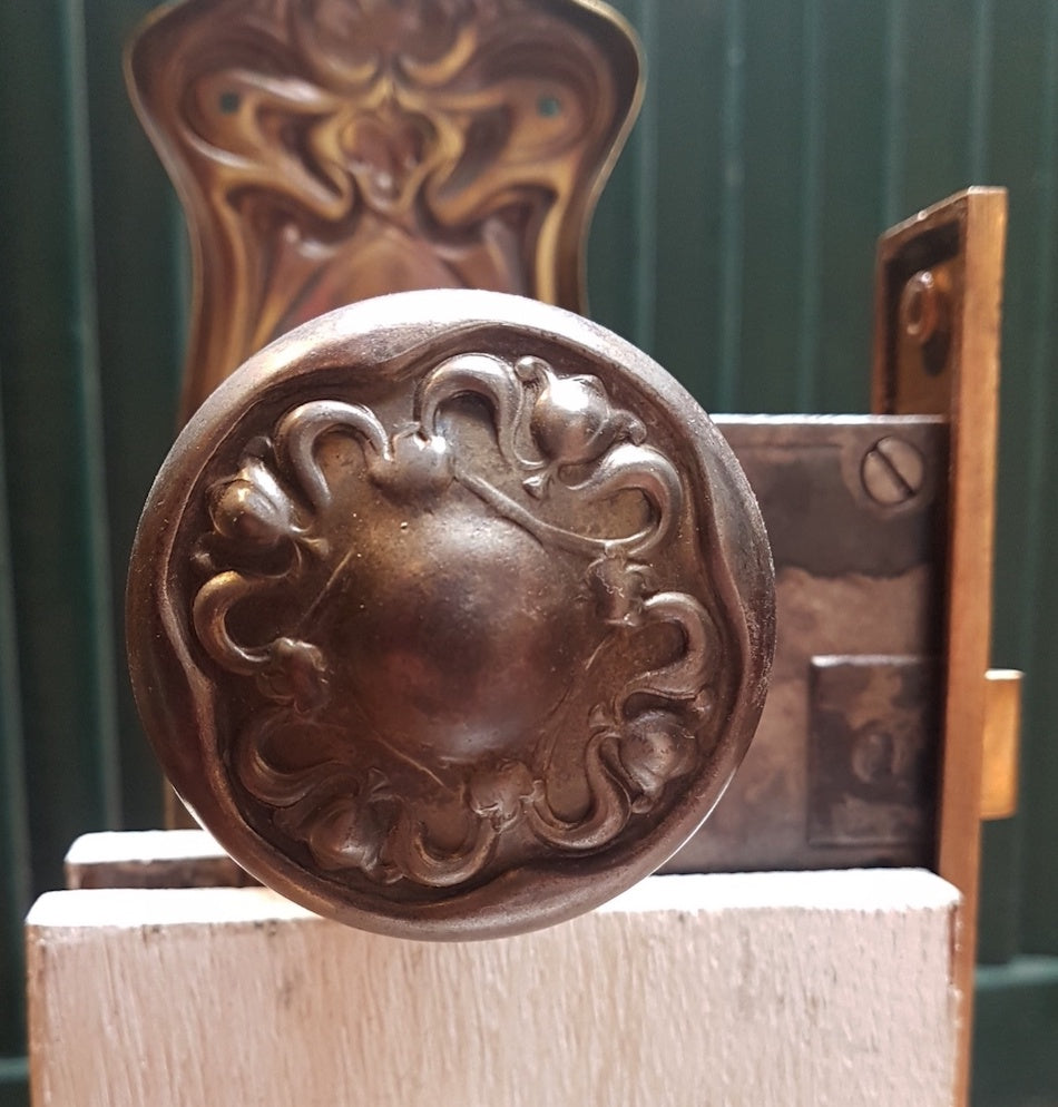 Vintage Ruswin Art Nouveau Entry Set ca.1904