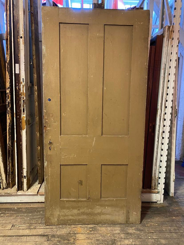 Antique European Four Panel Door