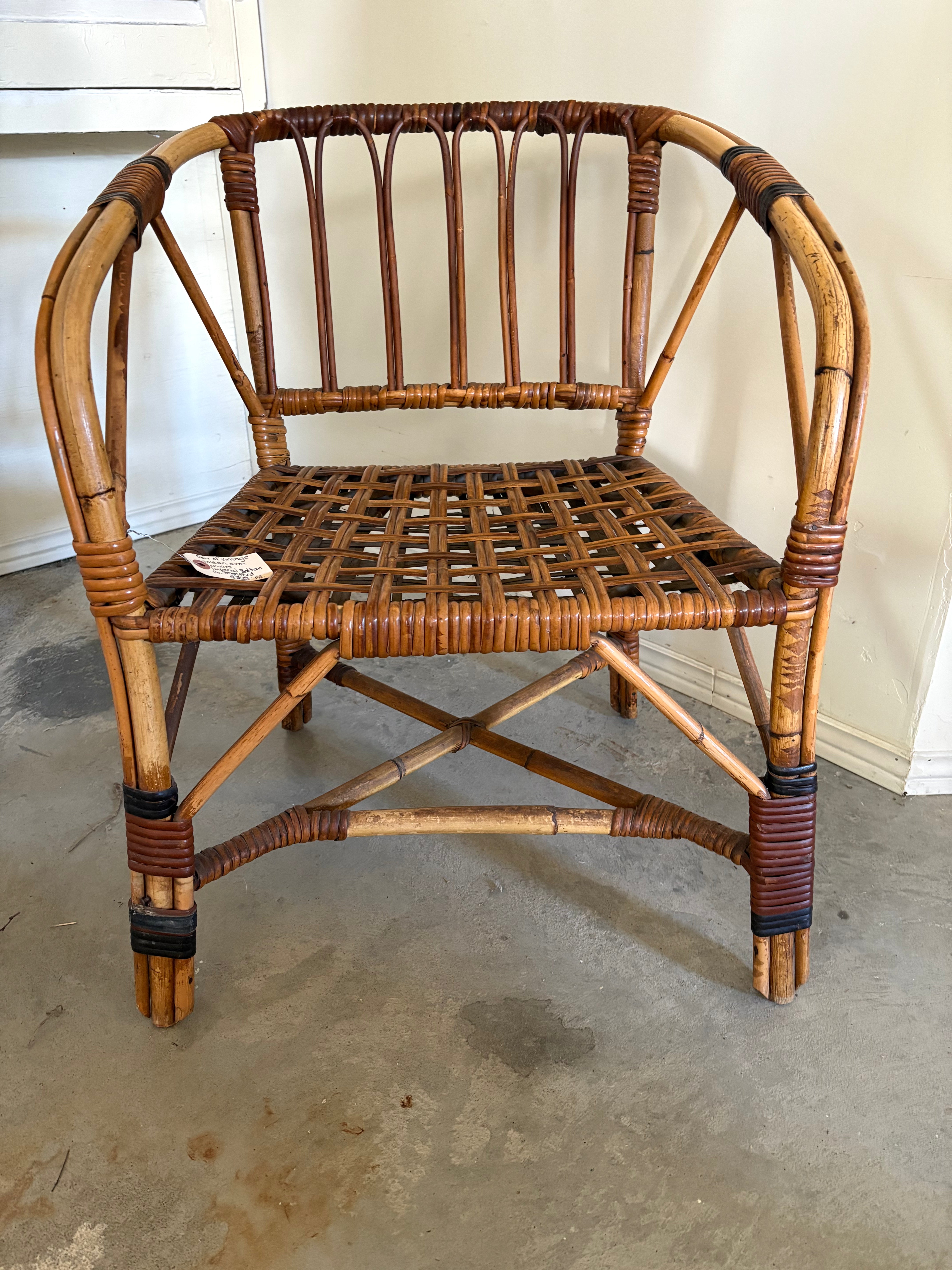 Rattan Arm Chair