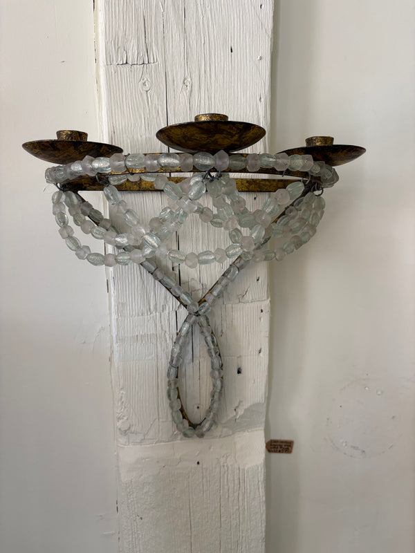 Italian candle sconces.