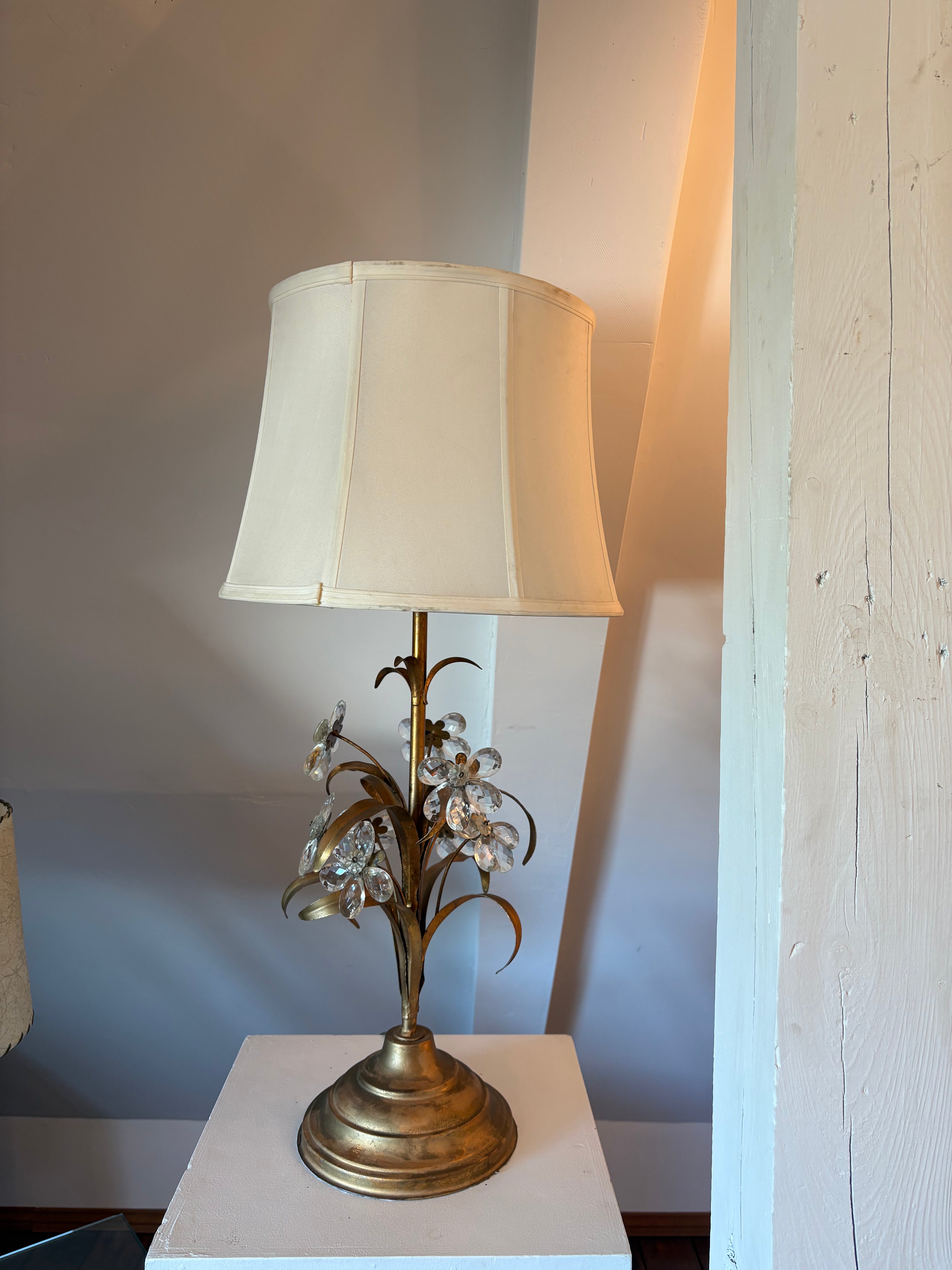 Pair of Italian Hollywood Regency Style Table Lamps
