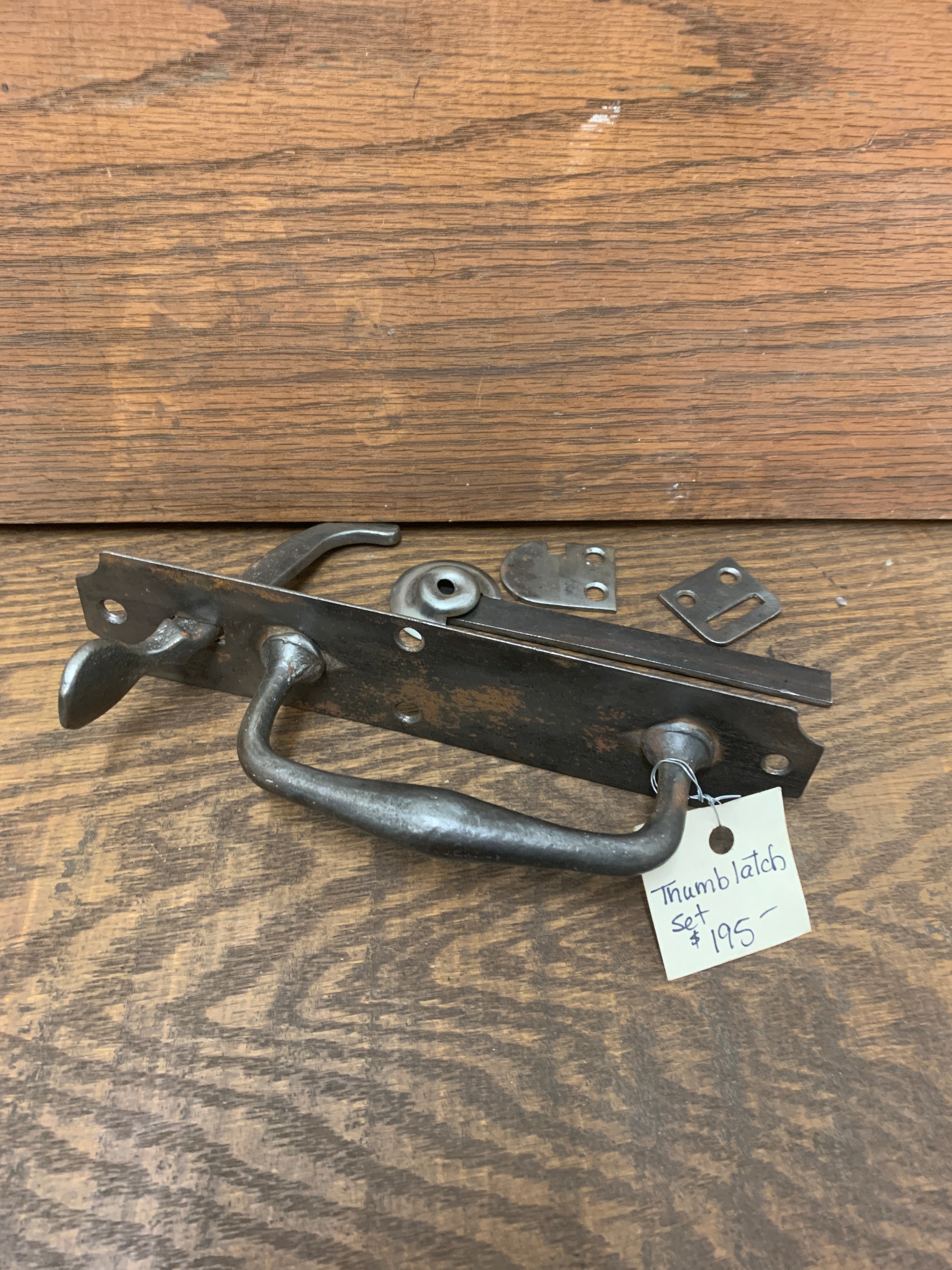 Clipped corner Norfolk thumblatch ca. 1740-1840