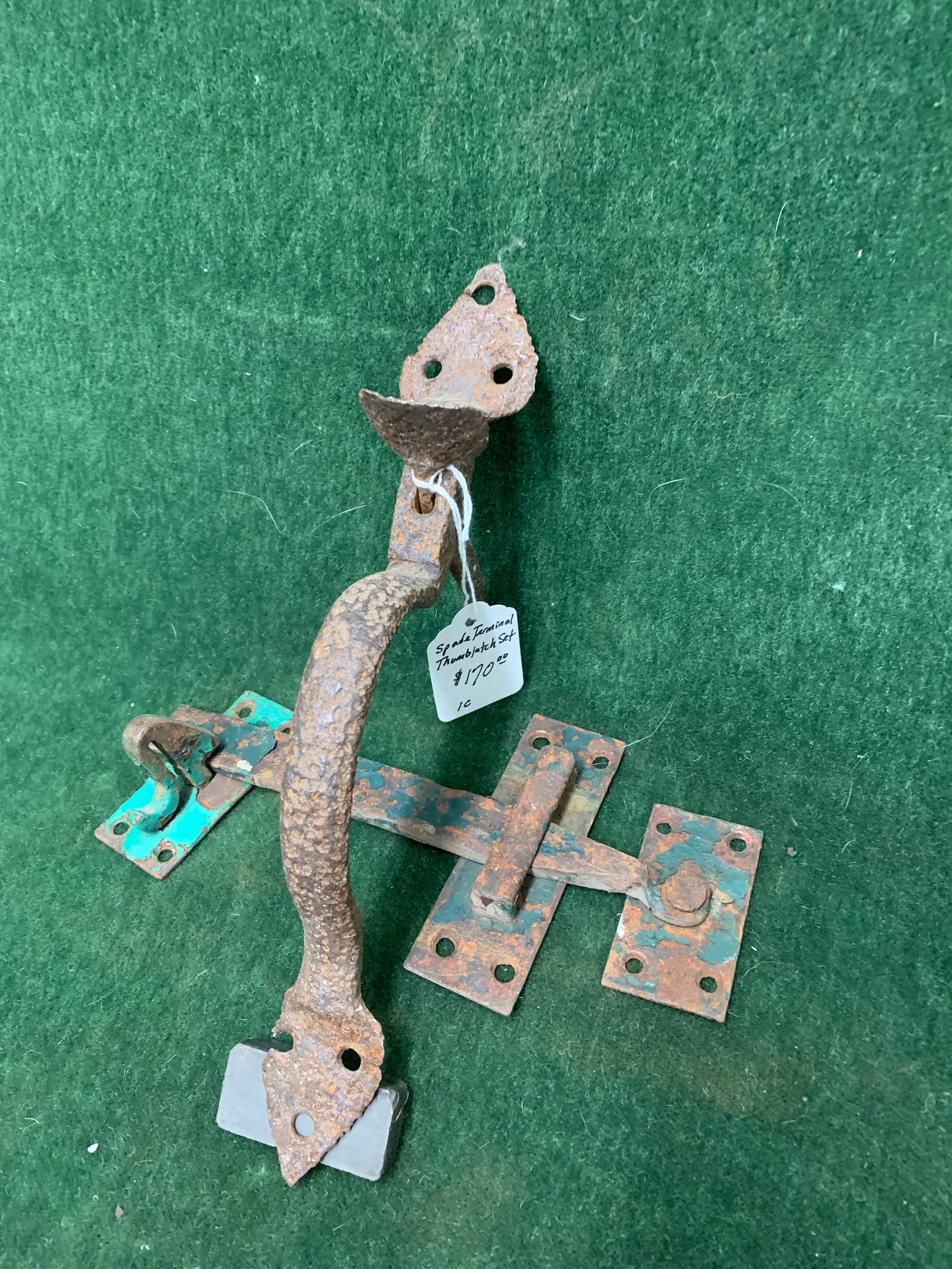 Thumblatch, as found, ca. 1640-1740