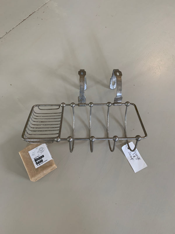 Claw foot tub Sponge and Soap Holder - ca. early 1900s