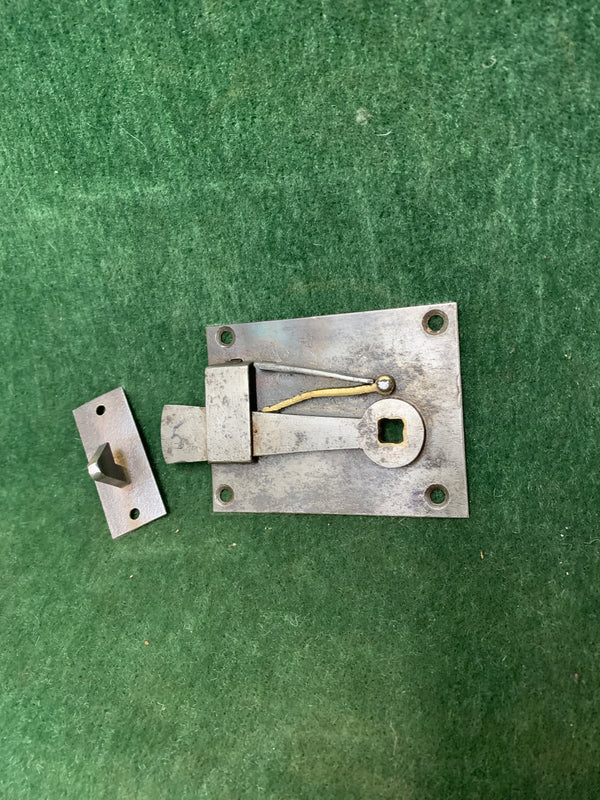 Small Plate Latch or " Wishbone" Latch- Left Hand door 3" x 4"-  ca. 1750-1790