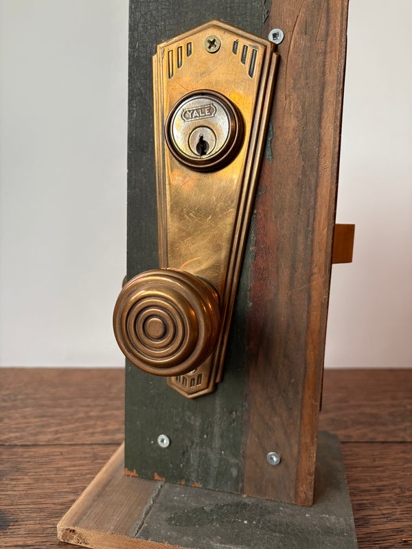 Art Deco Entry Set ca. 1930   (1840-1940)