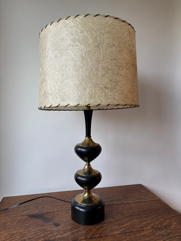 Gerald Thurston Table Lamp with Vintage Shade