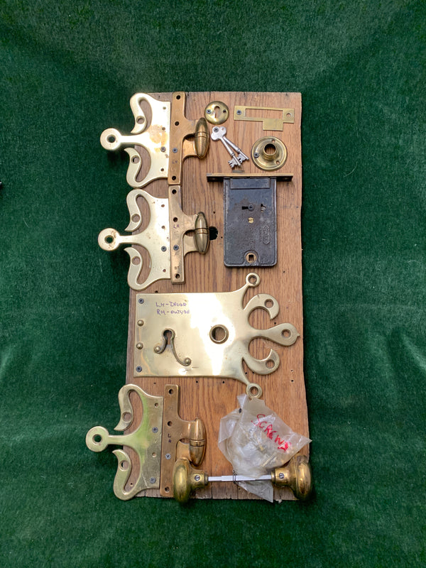 Dramatic Art Nouveau Yale Entry Set- ca. early 1900s (1840-1940)