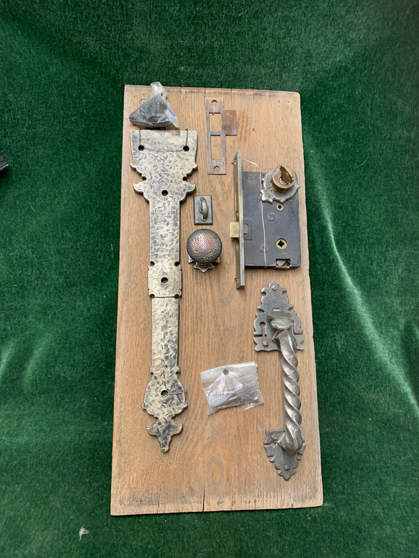 Gothic Revival Entry Set- ca. early 1900s (1840-1940)