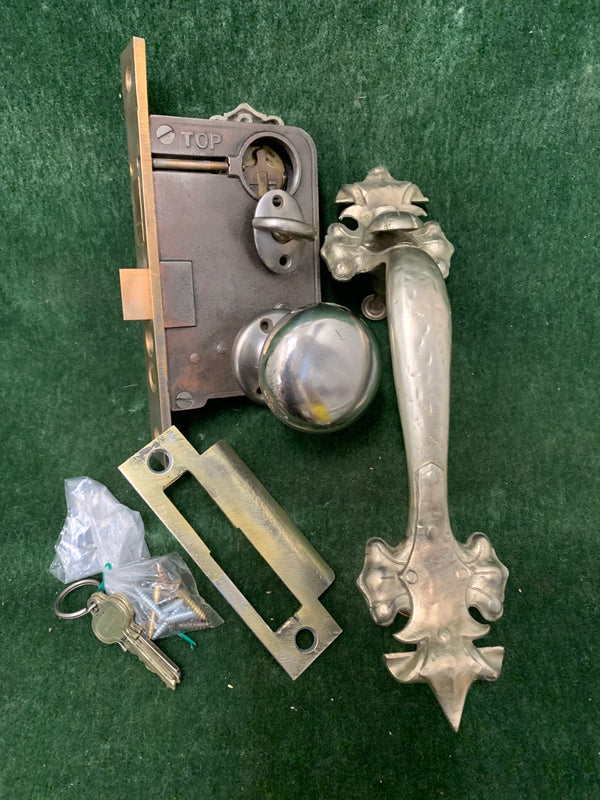 Gothic Revival Entry Set- ca. early 1900s (1840-1940)