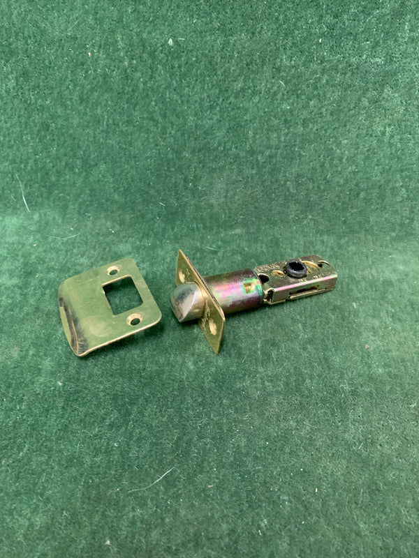 Contemporary Tube Latch & Strike Plate- 1/4" spindle=
