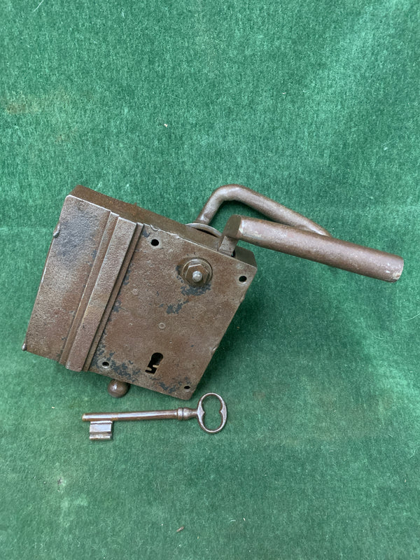 Antique Elbow Lock for Left Hand door. - Eastern Europe. ca. early 1800s. (1840-1940)