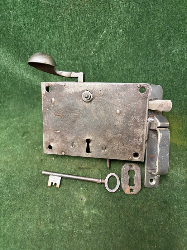 Antique Elbow Lock for Right Hand door. -  Europe. ca. mid-1800s. (1840-1940)
