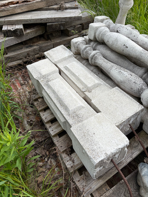 Decorative Concrete Newel Post