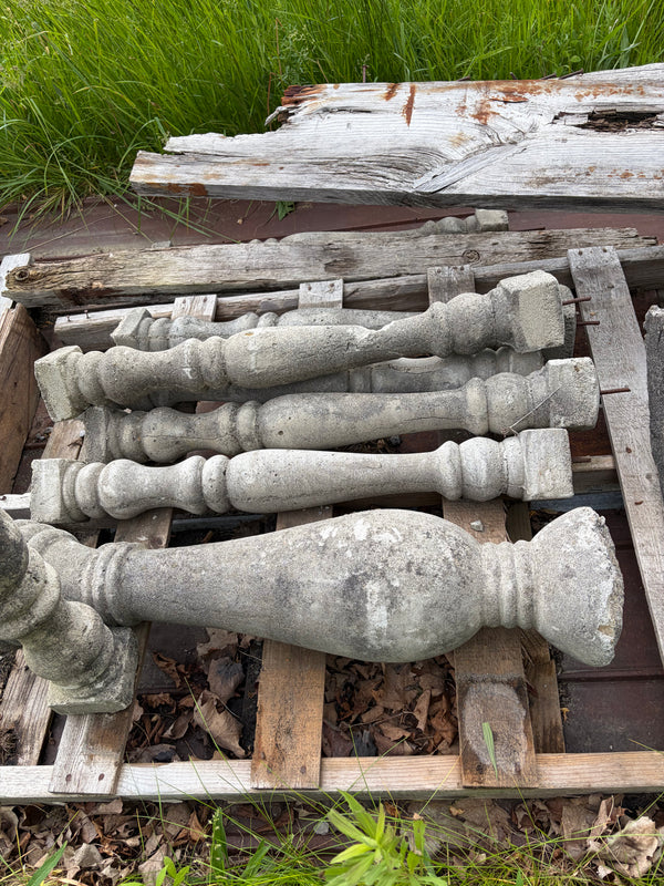 Decorative Concrete Newel Post