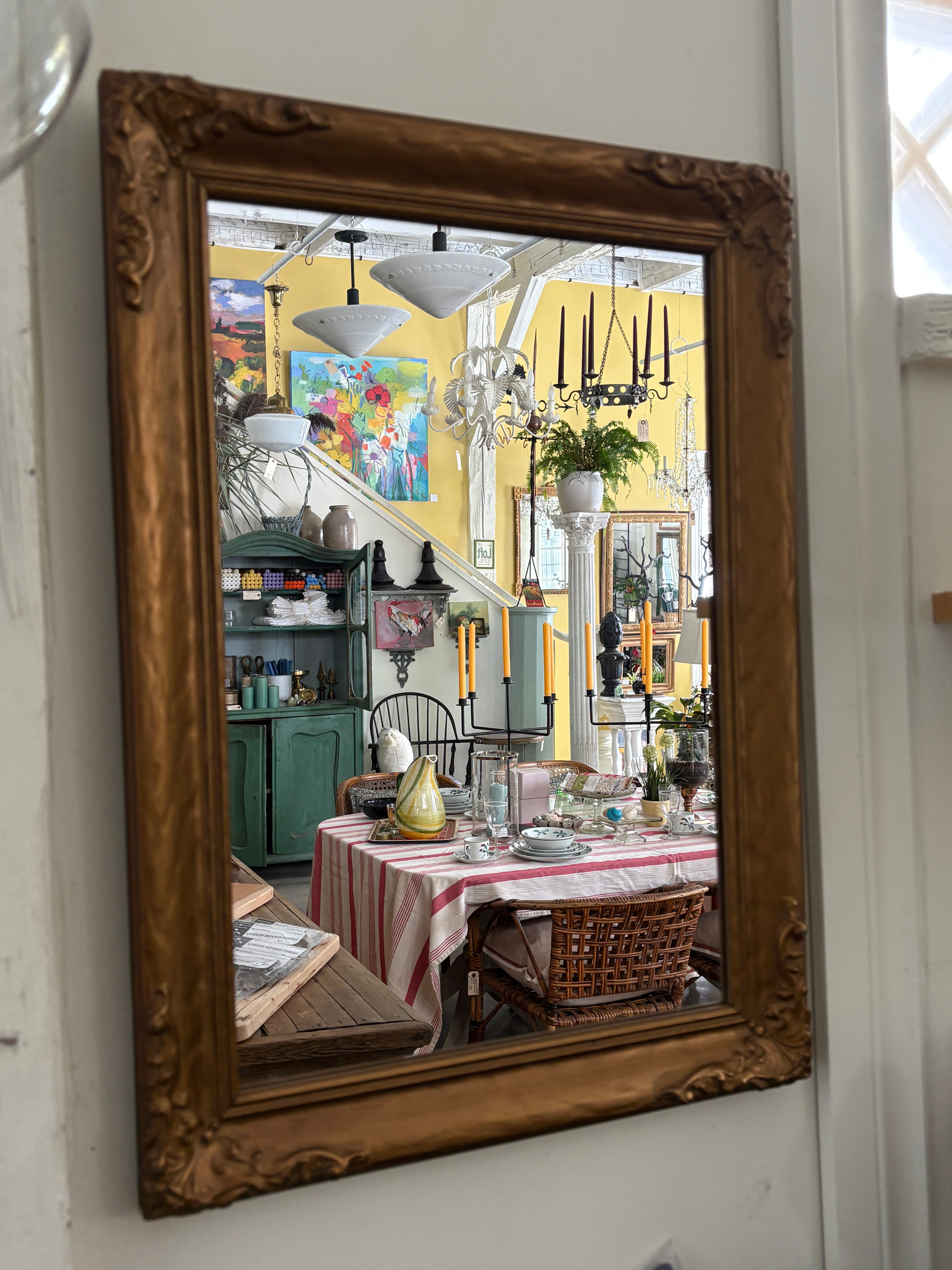 Antique Mirrors & Wall Decor