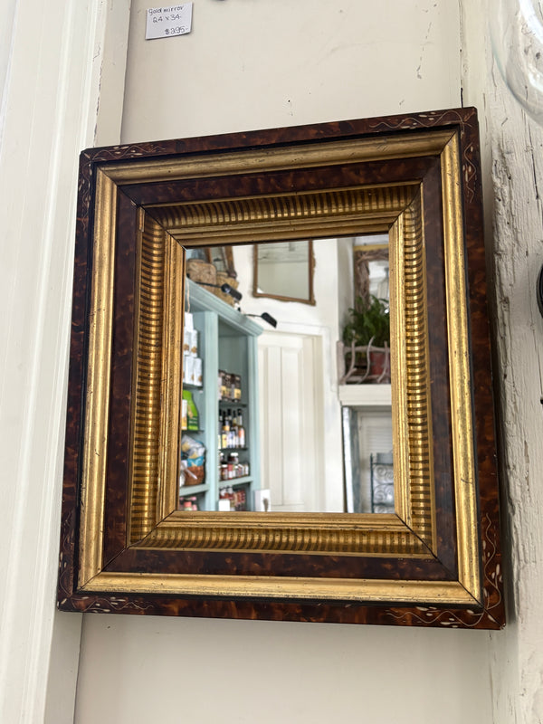 Victorian Eastlake Framed Mirror