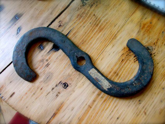 Large Antique Cast Brick Tie