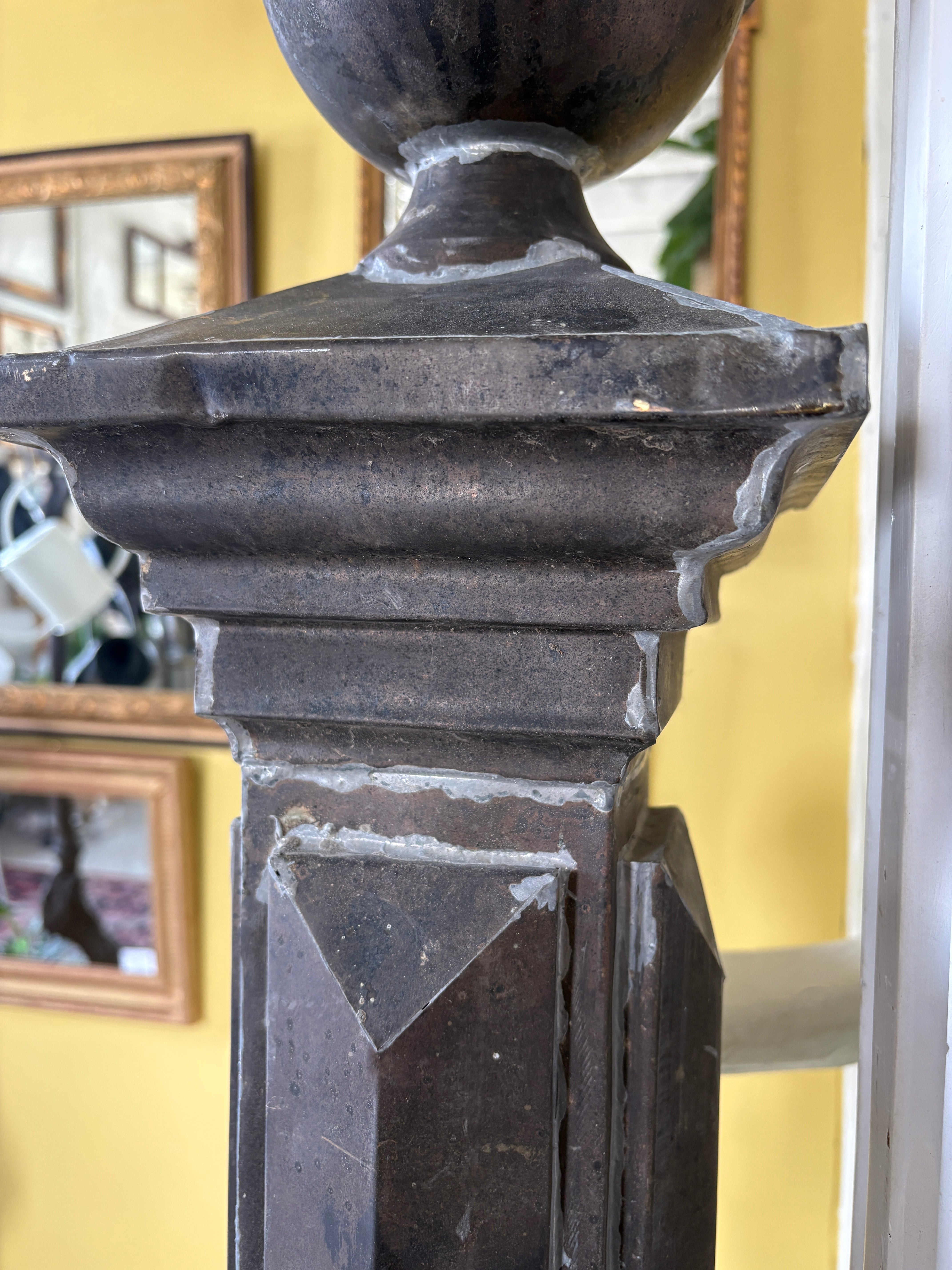 Aged Brass Roof Finial