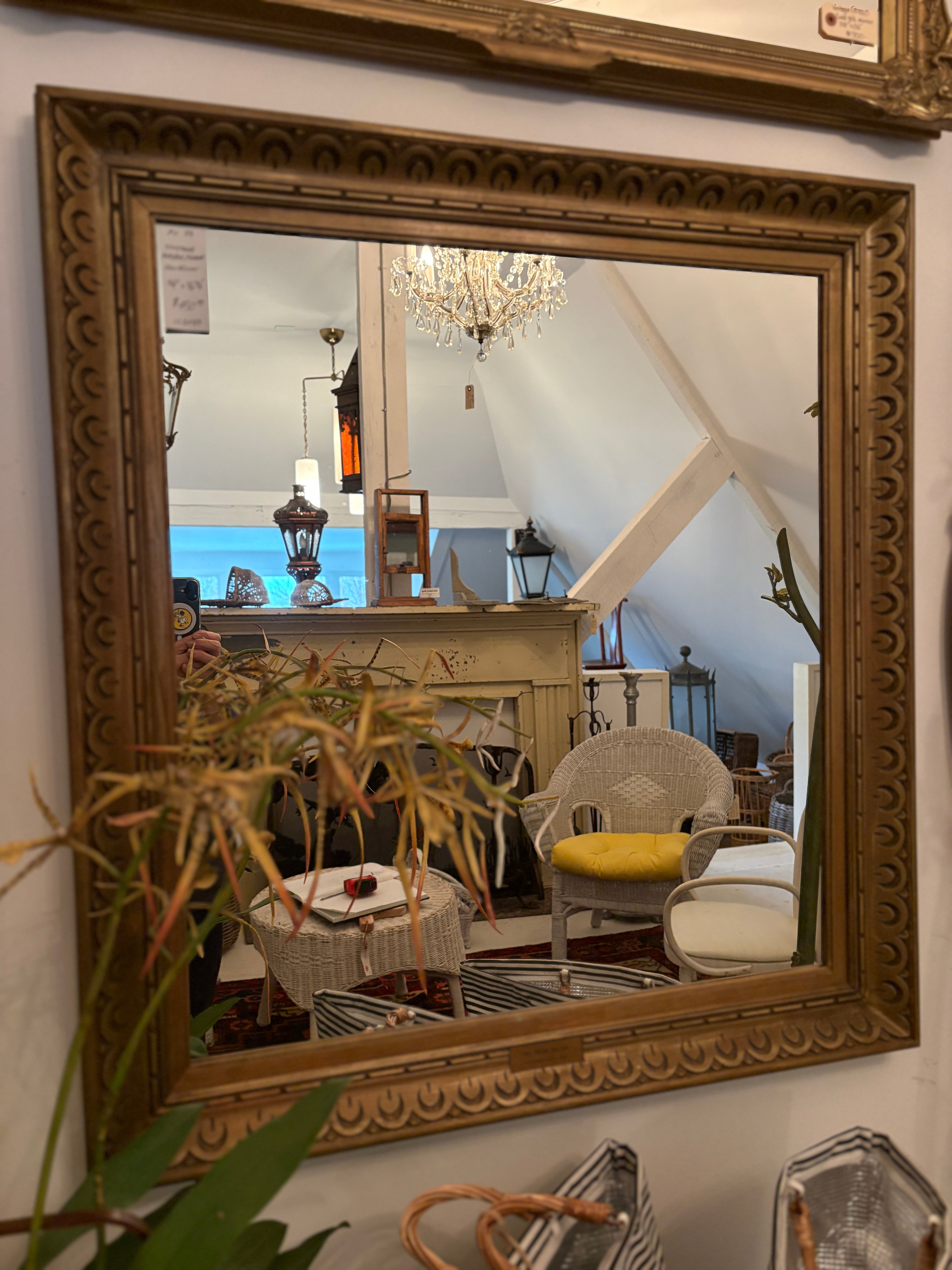 Ornate Mid Century Mirror