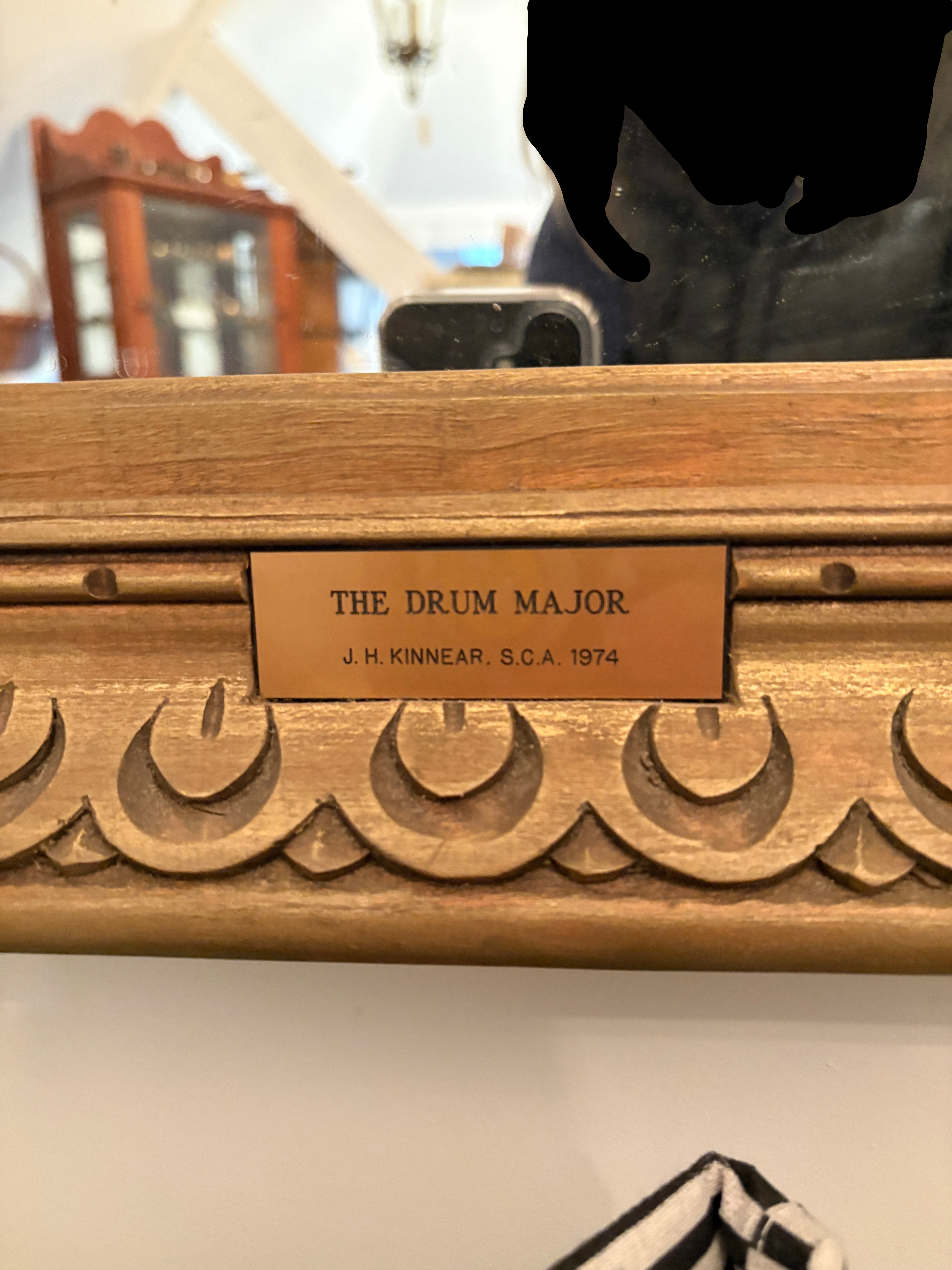 Ornate Mid Century Mirror