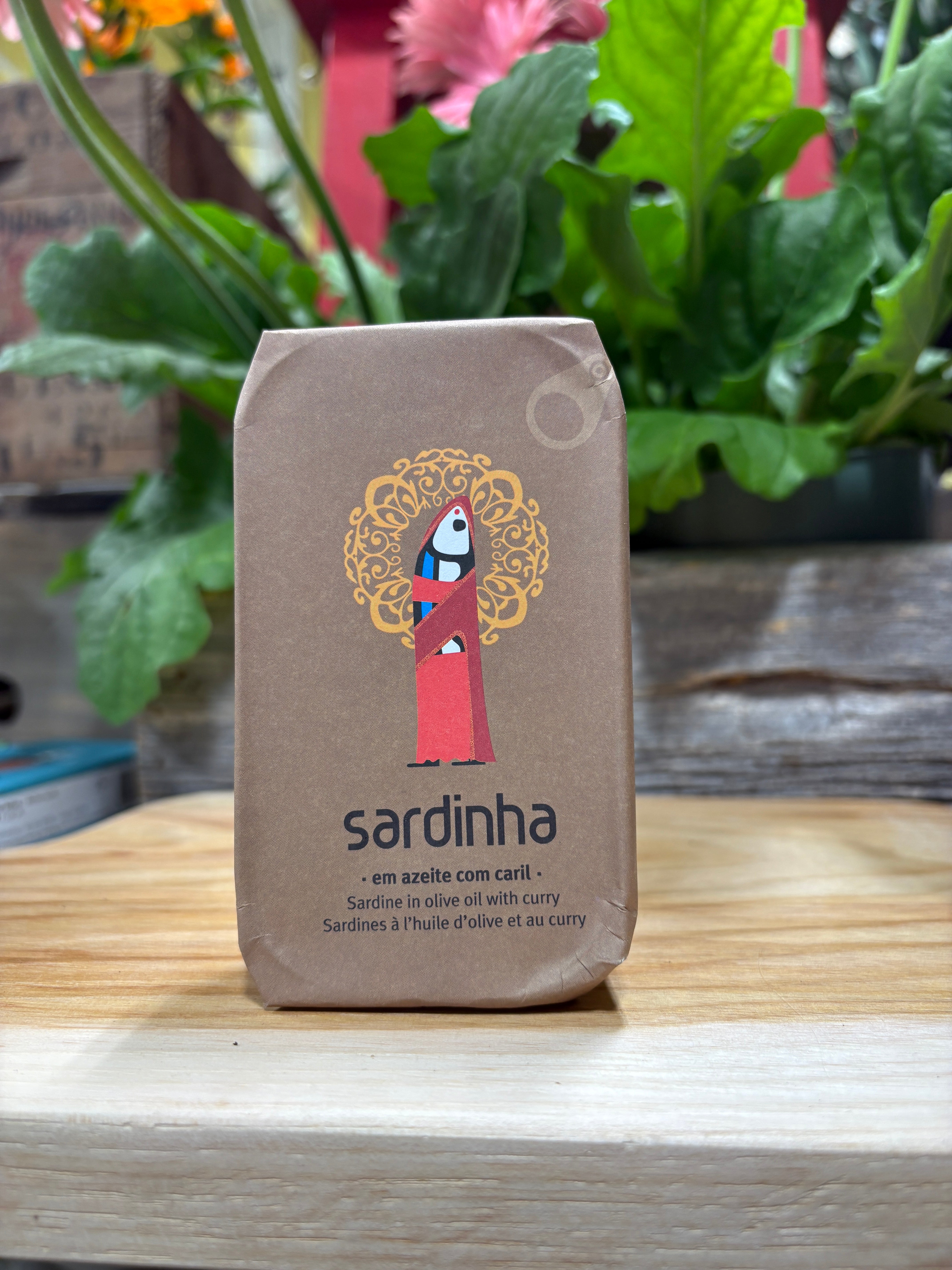 Sardinha Sardine in olive oil with curry
