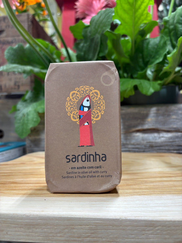 Sardinha Sardine in olive oil with curry