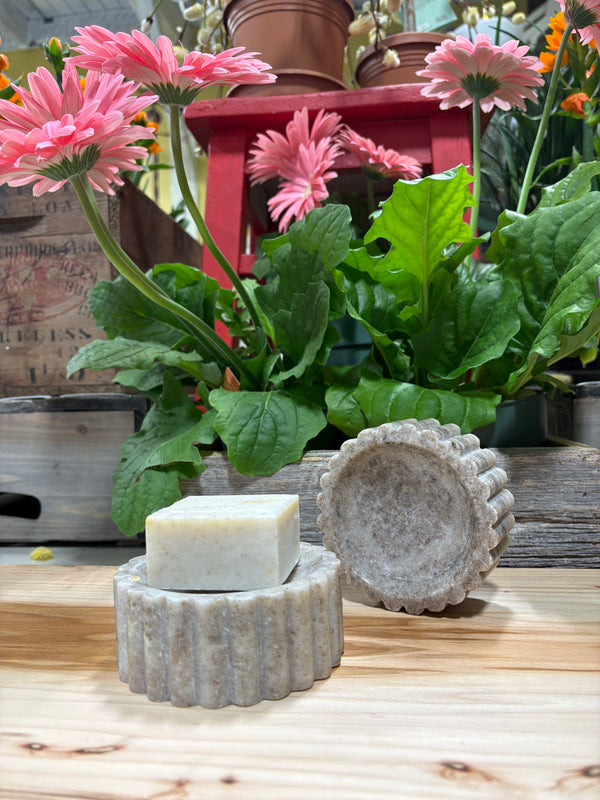 Natural Marble Soap Dish