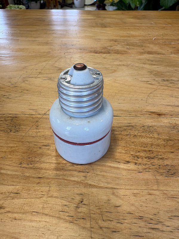 2 piece glazed porcelain medium to medium socket extender