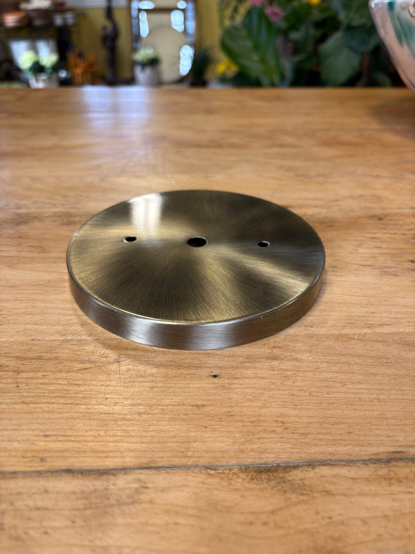 5 1/4" Antique Brass Finish Ceiling Canopy