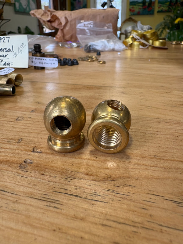Solid Brass 2-Way Arm Back for Lighting Restoration