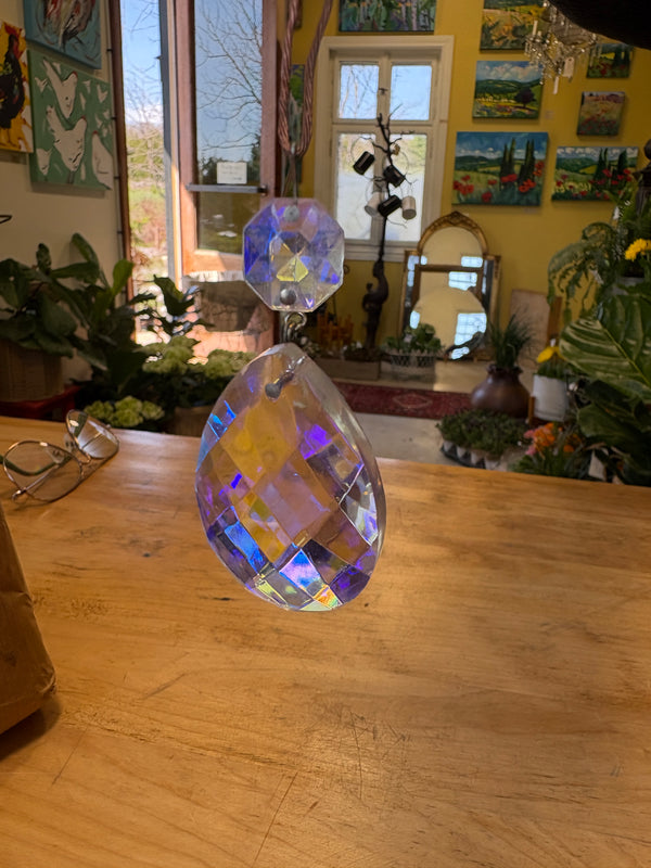 Iridescent Lamp Crystals