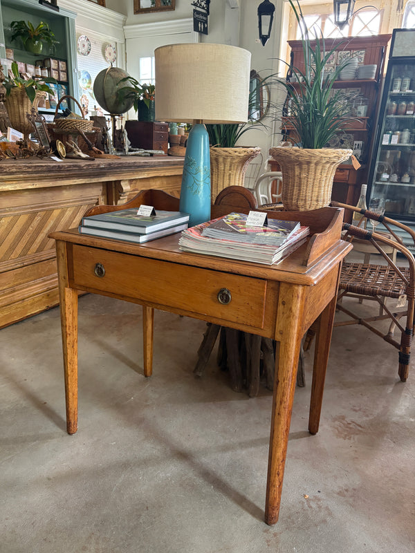 Maple Desk with Single Drawer