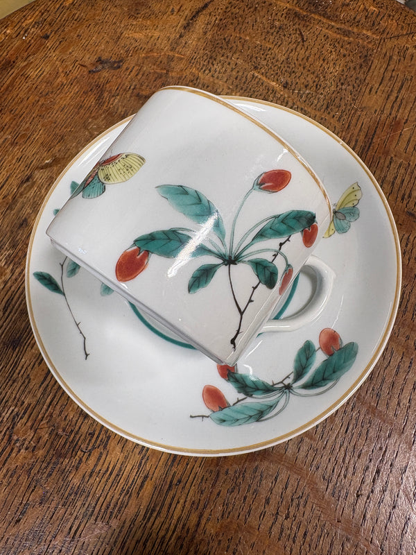 Famille Verte Pattern by Mottahedeh - Cup and Saucer