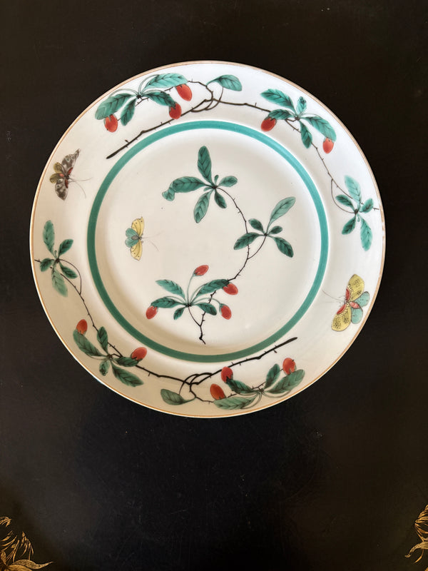 Famille Verte Pattern by Mottahedeh - Dessert/Salad Plate