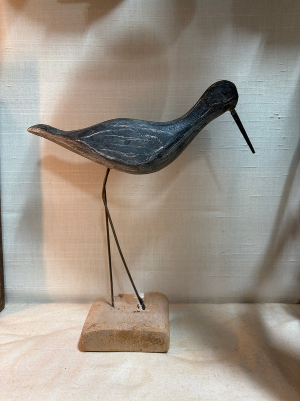 Shore Bird Hand Carving - Claude Lamontagne