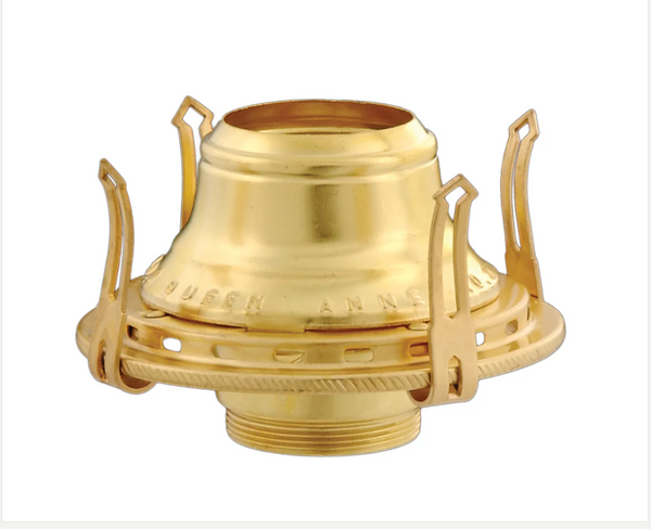 #2 Queen Anne Solid Brass Burner Conversion