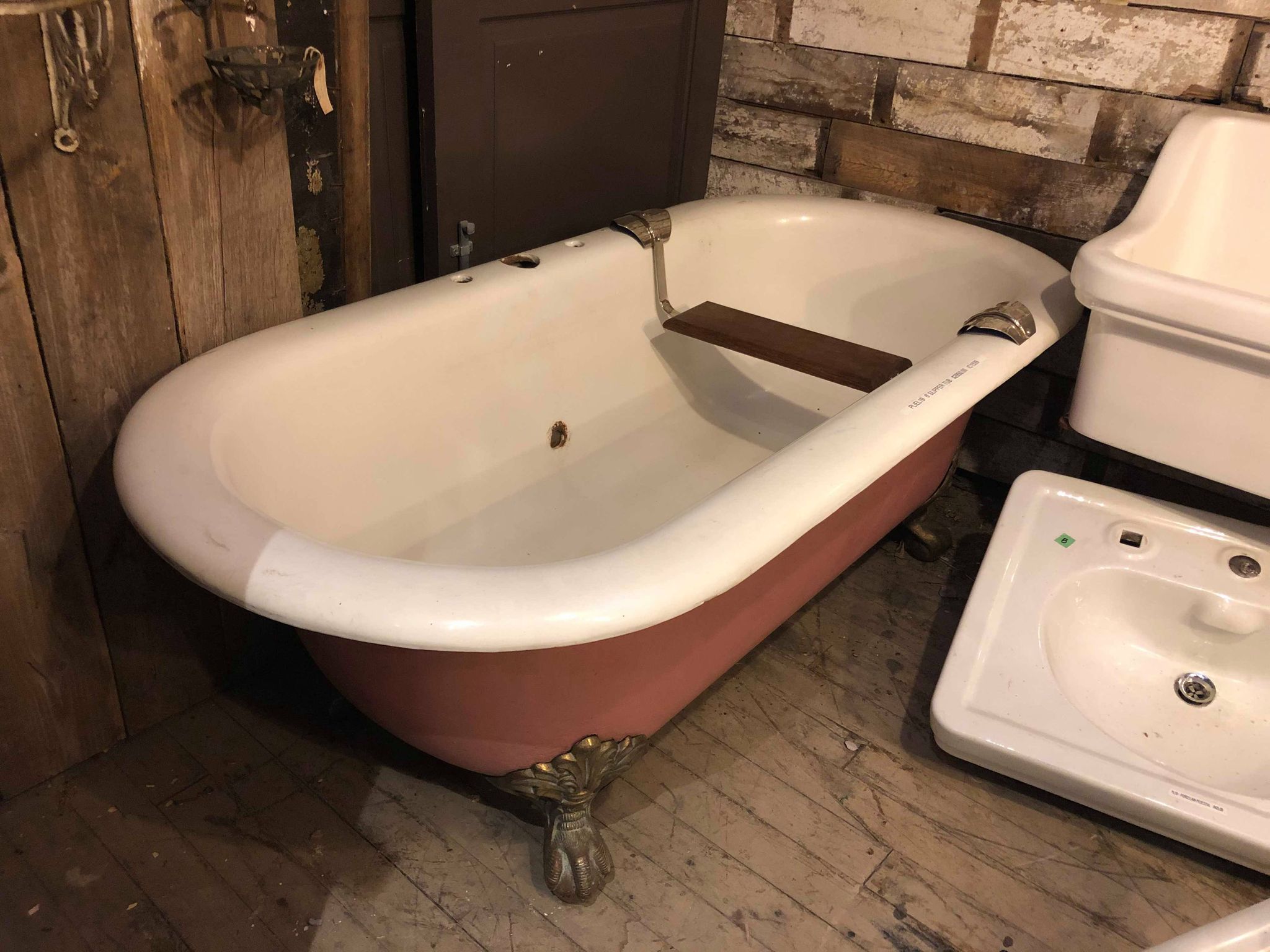 IC3306 Original Finish Clawfoot Tub Legacy Vintage Building