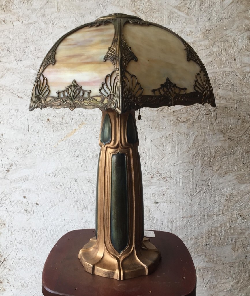 IC0128 Art Nouveau Table Lamp Legacy Vintage Building Materials