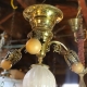 Antique Brass Chandelier