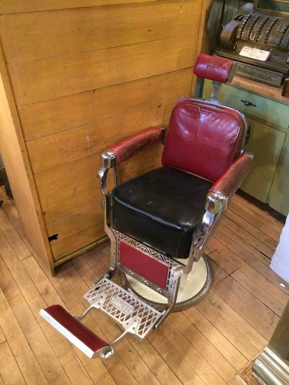 Belmont barber discount chair for sale