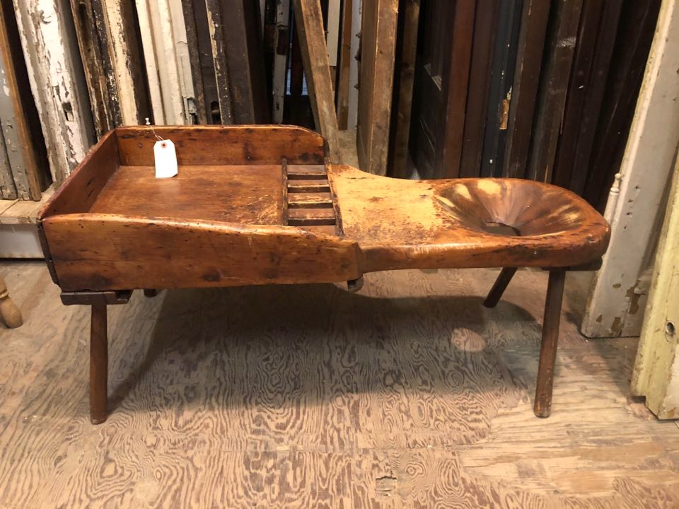 antique cobblers table