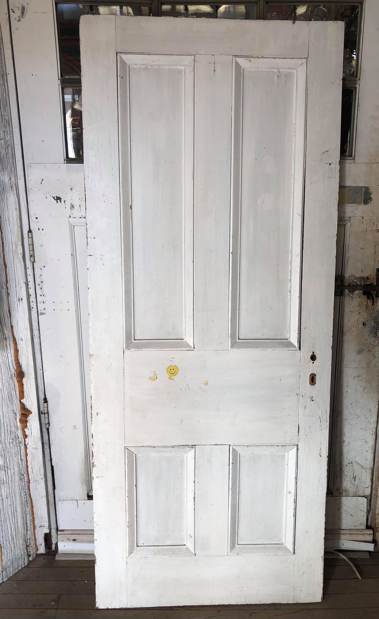 Ic3466 Antique 4 Panel Door 31 5 X 77 Inches Legacy Vintage Building Materials Antiques