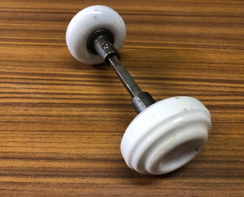 Vintage Porcelain Knob Set