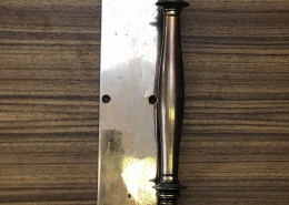 Antique brass door pull